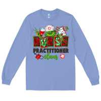 Colony Blue nurse practitioner claus Long Sleeve Tee - CowGirlArtShop