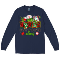 Navy nurse practitioner claus Long Sleeve Tee - CowGirlArtShop