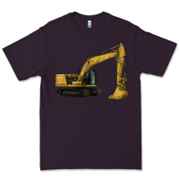 Plum Excavator Premium Tee - LillyAllenDesigns