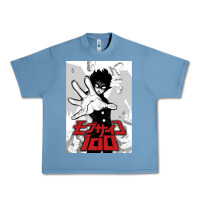 Pebble Blue mob psyco 100   % Urban Heavy Tee - lanVoArt