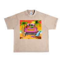 French Oak summer truck Urban Heavy Tee - TumblerDesignByShophia