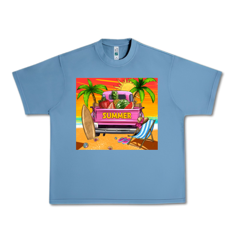 Summer Truck Urban Heavy Tee by TumblerDesignByShophia | Teevron