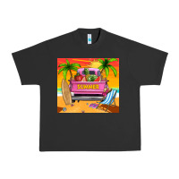 Pigment Black summer truck Urban Heavy Tee - TumblerDesignByShophia