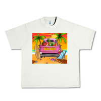 Pistachio summer truck Urban Heavy Tee - TumblerDesignByShophia