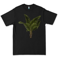 Black palm tree Premium Tee - LillyAllenDesigns