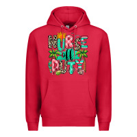 Cardinal nurse off duty summer break Premium Hoodie - RanaPortraitStore