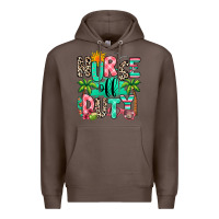 Coffee nurse off duty summer break Premium Hoodie - RanaPortraitStore