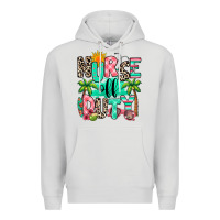 Dove Grey nurse off duty summer break Premium Hoodie - RanaPortraitStore