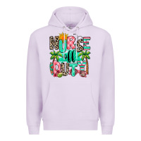 Lilac nurse off duty summer break Premium Hoodie - RanaPortraitStore