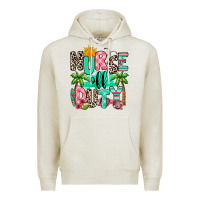 Oatmeal Heather nurse off duty summer break Premium Hoodie - RanaPortraitStore