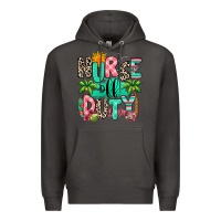 Smoke nurse off duty summer break Premium Hoodie - RanaPortraitStore
