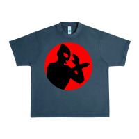 Midnight Navy ultraman Urban Heavy Tee - lanVoArt