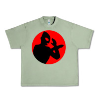 Oil Green ultraman Urban Heavy Tee - lanVoArt