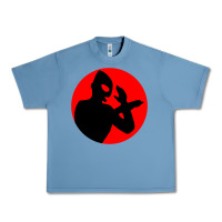 Pebble Blue ultraman Urban Heavy Tee - lanVoArt