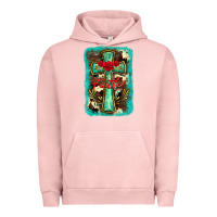 Cross Faith Background Urban Hoodie | Teevron
