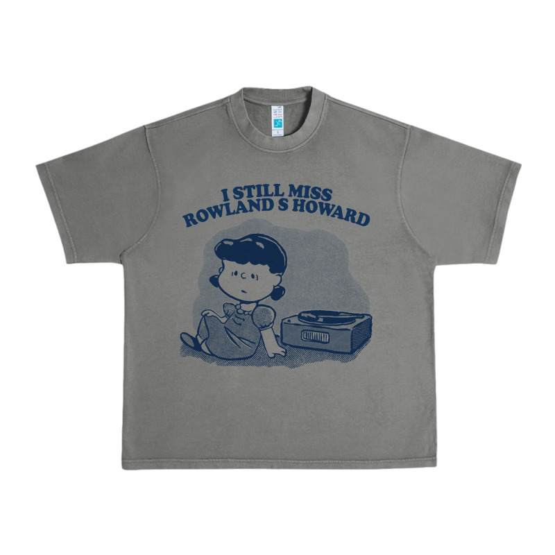 I Still Miss Rowland S Howard  ••••• Vinyl Collector Fan Des Urban Heavy Tee by lanVoArt | Teevron