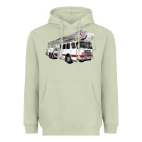 Matcha White Fire Truck Heavyweight Hoodie - Artiststas