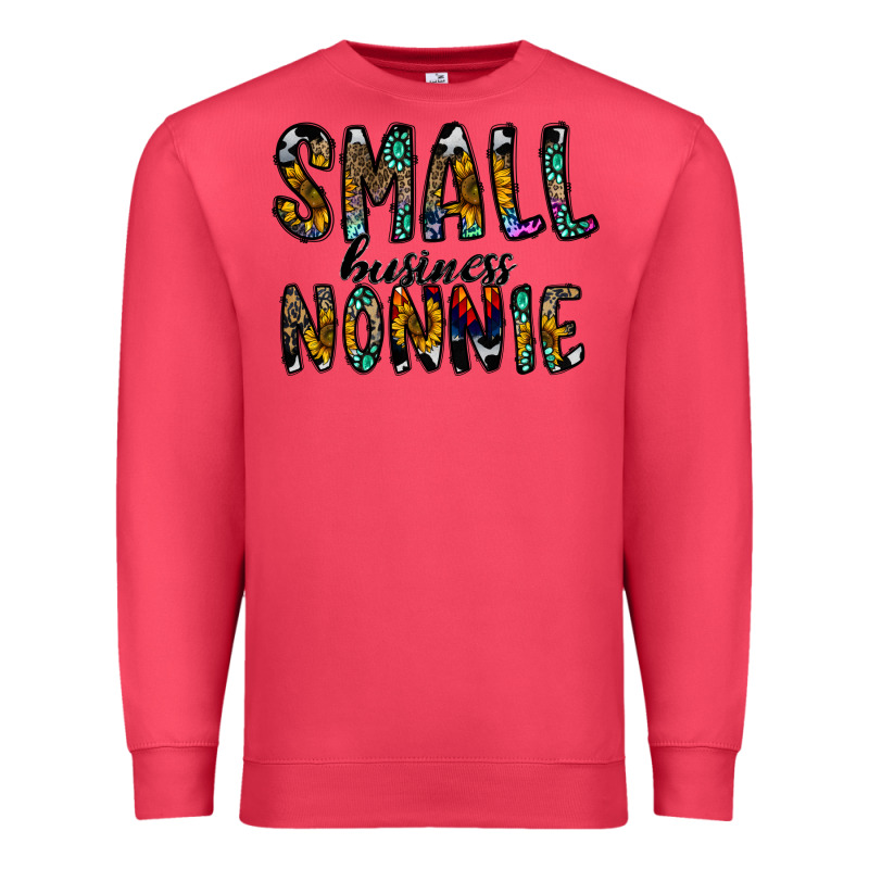 Small Business Nannie Premium Sweatshirt by CowhideDigitalArt | Teevron