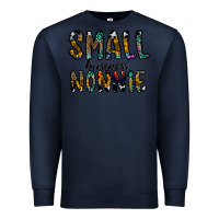 Navy small business nannie Premium Sweatshirt - CowhideDigitalArt