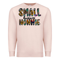 Pale Pink small business nannie Premium Sweatshirt - CowhideDigitalArt