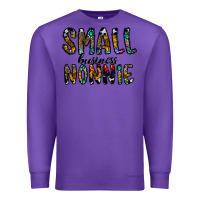 Purple small business nannie Premium Sweatshirt - CowhideDigitalArt
