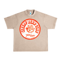 French Oak sleepy bear club   70s thrift store aesthetic Urban Heavy Tee - lanVoArt
