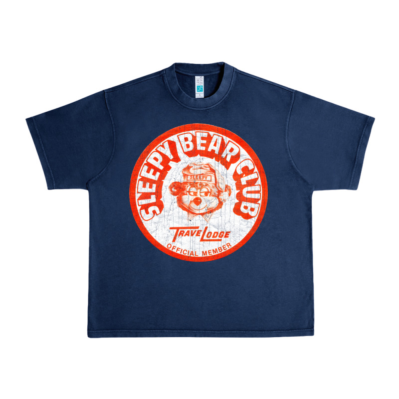 Sleepy Bear Club   70s Thrift Store Aesthetic Urban Heavy Tee by lanVoArt | Teevron