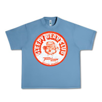 Pebble Blue sleepy bear club   70s thrift store aesthetic Urban Heavy Tee - lanVoArt
