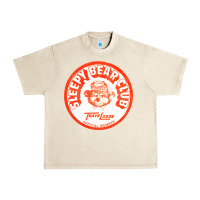 Sandshell sleepy bear club   70s thrift store aesthetic Urban Heavy Tee - lanVoArt