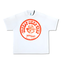 White sleepy bear club   70s thrift store aesthetic Urban Heavy Tee - lanVoArt