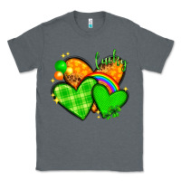 Charcoal Heather st patricks day hearts png Classic Tee - NancyCooperArtShop