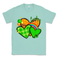 Seafoam st patricks day hearts png Classic Tee - NancyCooperArtShop