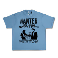 Pebble Blue wanted bonnie and clyde, distressed Urban Heavy Tee - lanVoArt