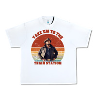 White rip wheeler quote poster art Urban Heavy Tee - lanVoArt