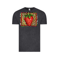 Vintage Black strawberry summer Vintage Tee - Jasminsmagicworld