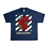 Navy Music Vintage Retro Chase Atlantic Gifts For Music Fans Urban Heavy Tee - lanVoArt