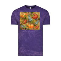 Cloud Purple Fall Vintage Tee - NancyCooperArtShop