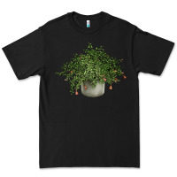 Black Dwarf Pomegranate Tree Illustrations Premium Tee - LillyAllenDesigns