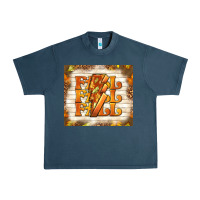 Midnight Navy fall with lightning bolt Urban Heavy Tee - TumblerDesignByShophia