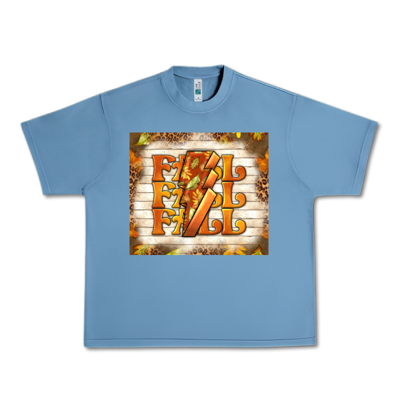 Fall With Lightning Bolt Urban Heavy Tee by TumblerDesignByShophia | Teevron