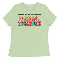 Matcha teach them love them watch them grow teacher Ladies Tee - Artiststas