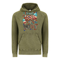 Vintage Olive Sweet land of liberty 4th of july Vintage Hoodie - HowdyJamesFarm