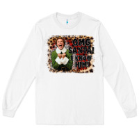 White omg santa i know him elf Long Sleeve Tee - CowGirlArtShop