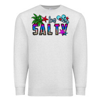 Oatmeal Heather be salty Premium Sweatshirt - CowhideDigitalArt