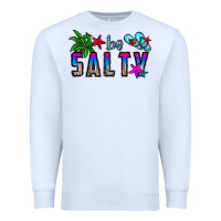 White be salty Premium Sweatshirt - CowhideDigitalArt