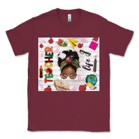 Afro Teacher Life Classic Tee | Teevron