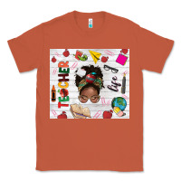 Copper afro teacher life Classic Tee - NancyCooperArtShop