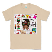 Mushroom afro teacher life Classic Tee - NancyCooperArtShop