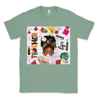Sage afro teacher life Classic Tee - NancyCooperArtShop
