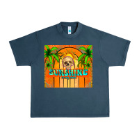 Midnight Navy sunshine on my mind Urban Heavy Tee - TumblerDesignByShophia